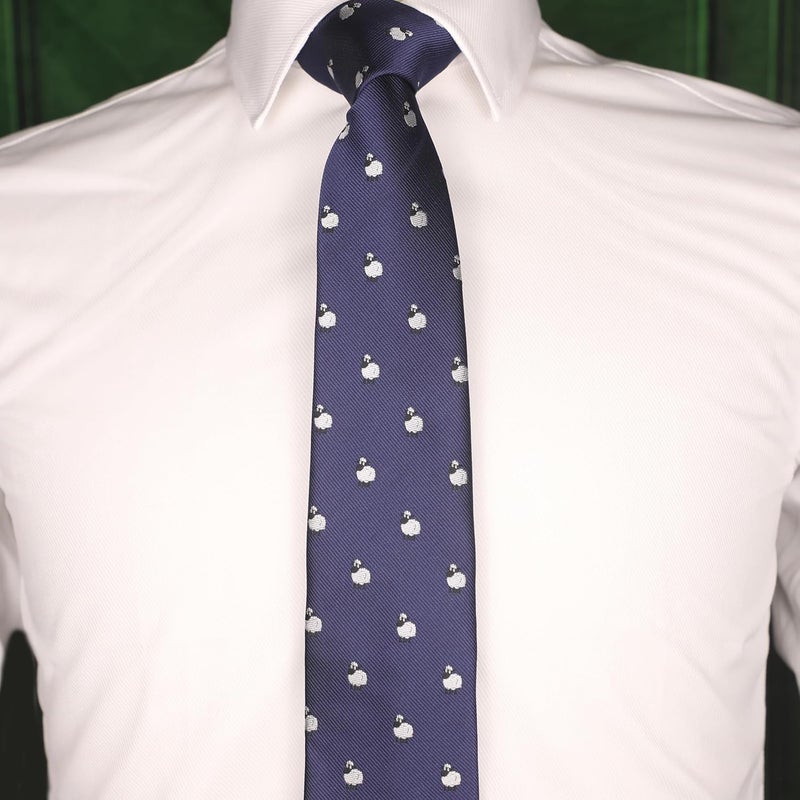 MENDEPOT Animal Pattern Necktie With Gift Box Sea Animal Pattern Tie Father's Day Birthday Gift Tie - Image 3